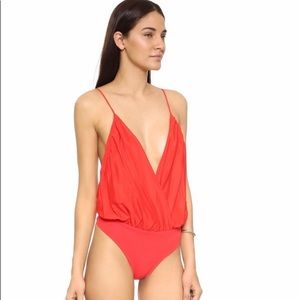 Alice + Olivia Poppy Ballerina Bodysuit NWT